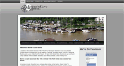 Desktop Screenshot of marinerscovemarina.net